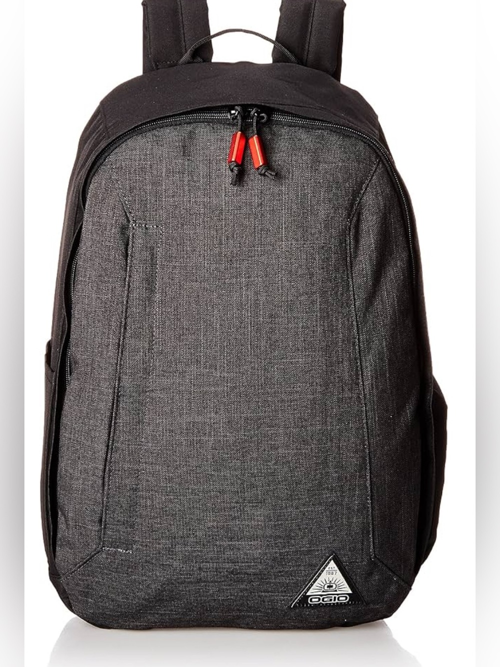 OGIO Lewis Laptop Backpack Charcoal Gray & Red